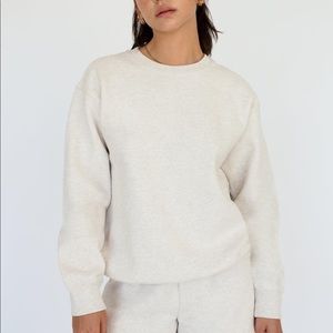 Aritzia TNA Cozy Af Perfect Sweatshirt - size 2XS